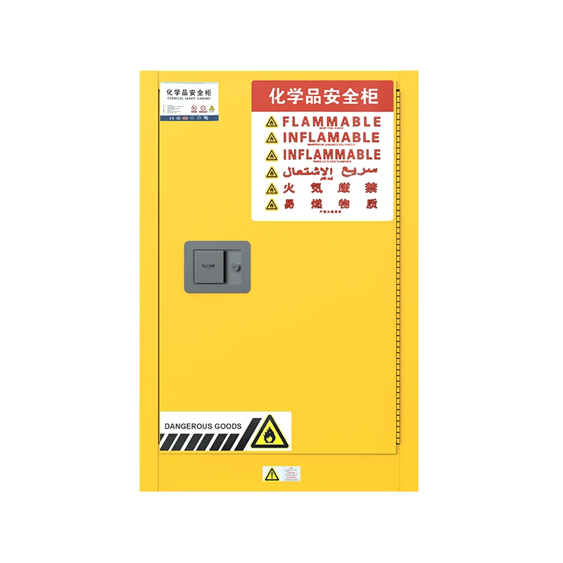 12 Gallon na Nasusunog na Liquid at Mga Kemikal na Pangkaligtasang Storage Cabinet