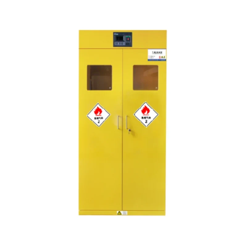 Dalawang-bote na Explosion Proof Gas Cylinder Storage Cabinet