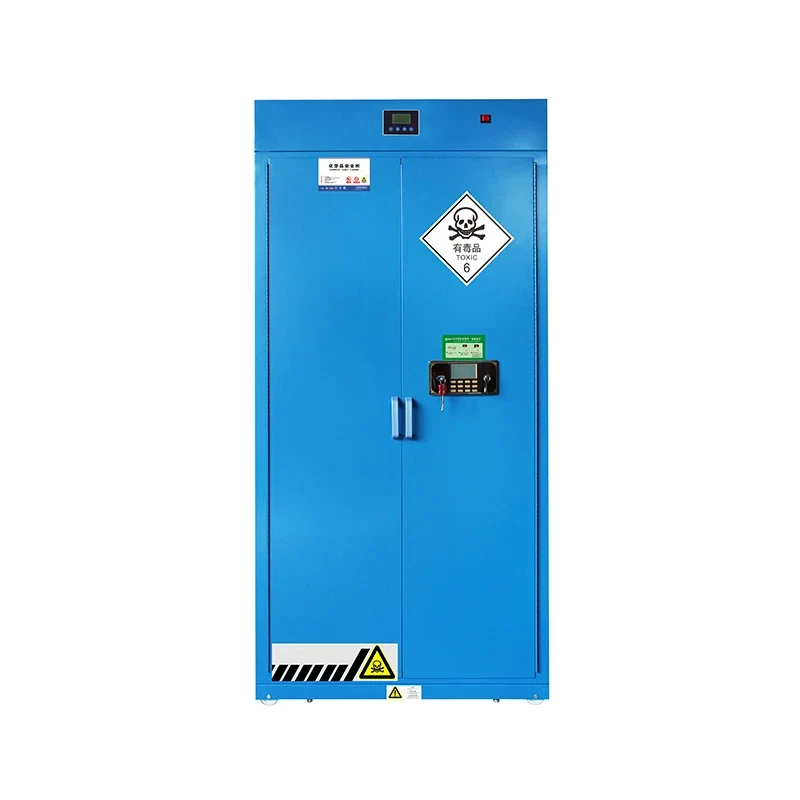 Gas-purifying Chemical at Poison Safety Storage Cabinet