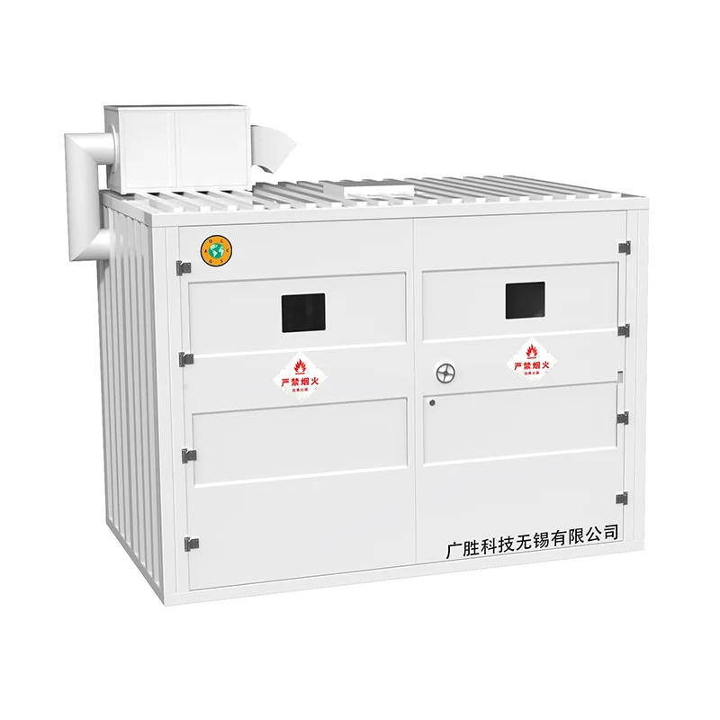 Uri ng istante sa Panlabas na Warehouse ng Storage Container na lumalaban sa pagsabog