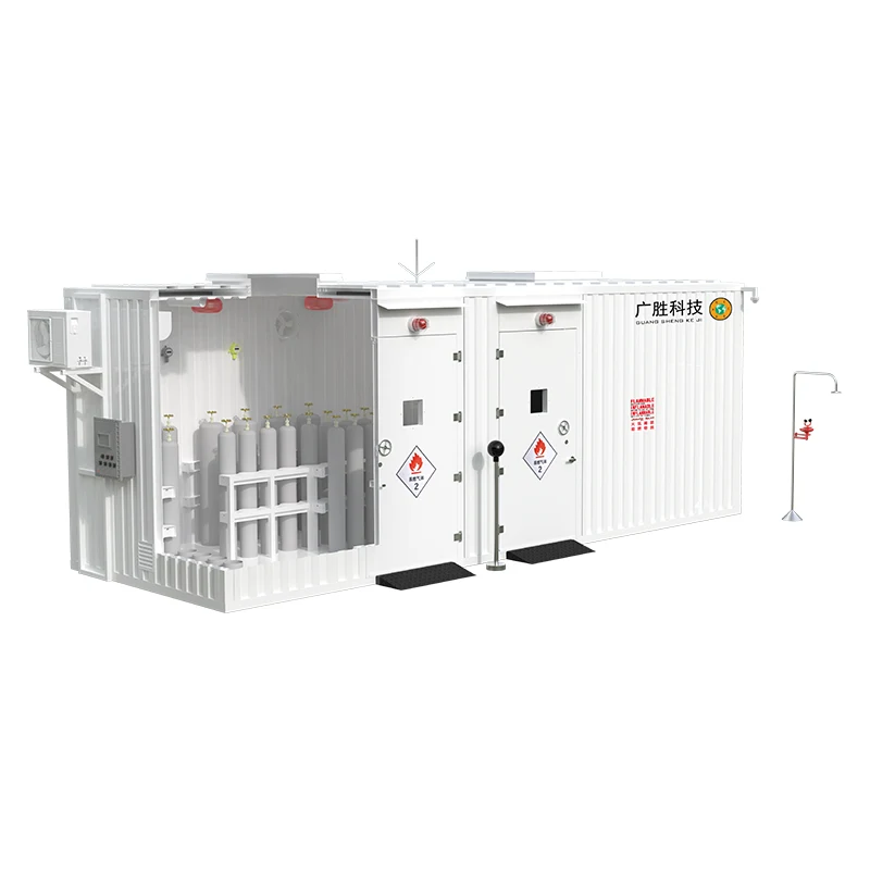 Walk-in Explosion-proof na Gas Cylinder Storage Container Warehouse